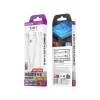 Cablu Wekome WDC-176 Cable, 2 in 1, 100W (Type C to Type C & Lithning) [White]
